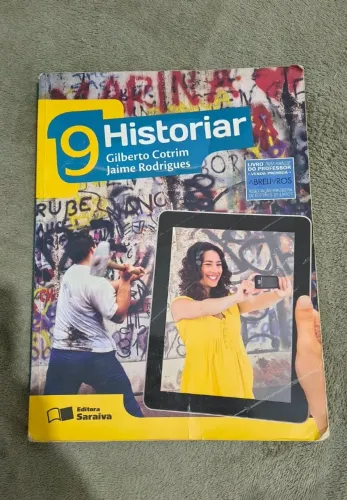 Livro de História - Historiar 9º Ano - Autor Gilberto Cotrim - Usado em bom estado