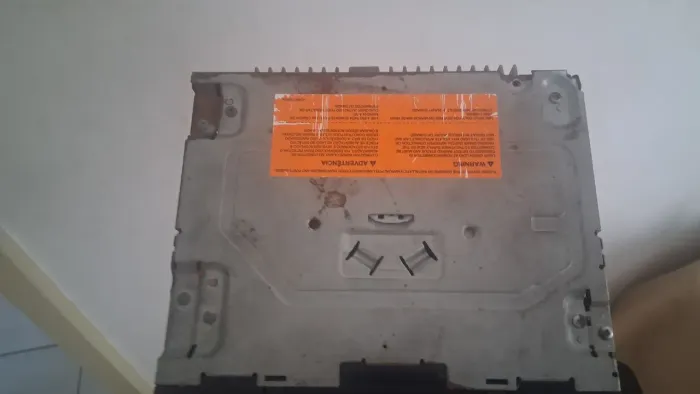 Aparelho de som painner x598tv, tela sem funcionar.