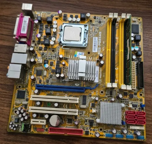 Kit Placa Mãe LGA 775 Positivo POS-PQ35AS + Core 2 Duo + 2GB RAM