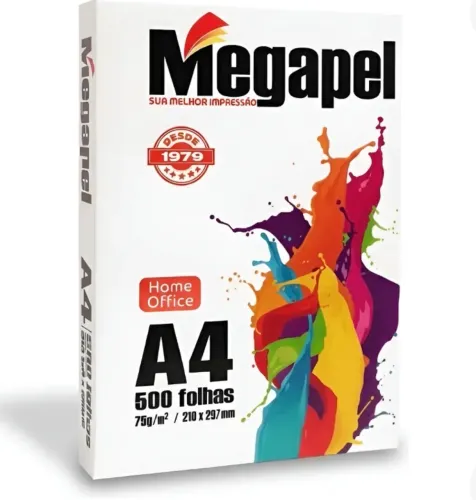Resma de papel A4 500 folhas
