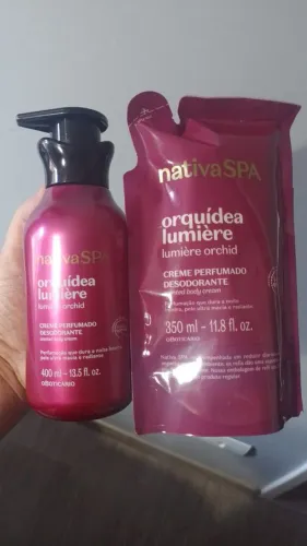 Hidratante Corporal Nativa SPA + Refil Orquídea Lumiere