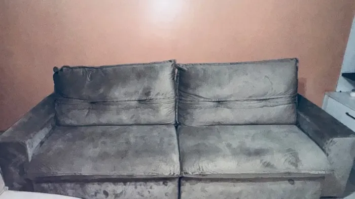 Sofá reclinável 4 lugares