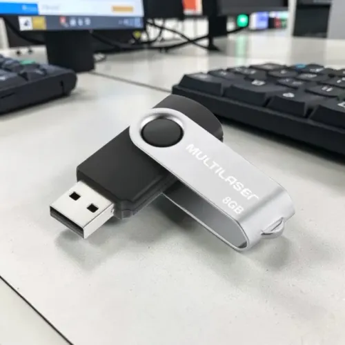 Pendrive USB Portátil - Ideal para Arquivos e Fotos