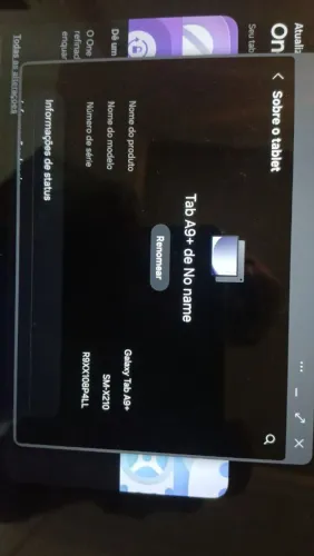 Tablet samsung menos de 1 ano de uso