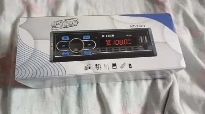 Rádio p/ carro bluetooth