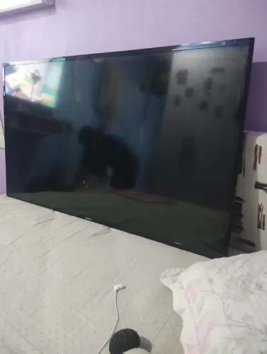 Vendo tv com defeito,tv Samsung 48' áudio funcionando normalmente,mas não aparece imagem.