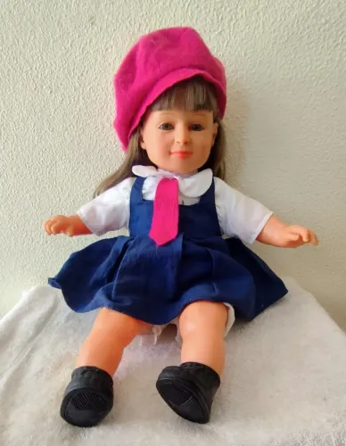 boneca antiga carinha de anjo