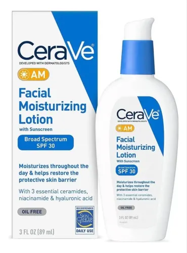 CeraVe hidratante Facial AM, FPS 30, 89 ml