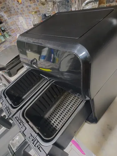 AIR FRYER MONDIAL CESTO DUPLO PREPARO!