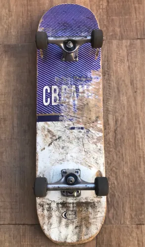 Skate Profissional - Truck Vazado - Roda Gringa