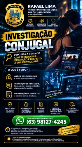 Investigação conjulgal digital