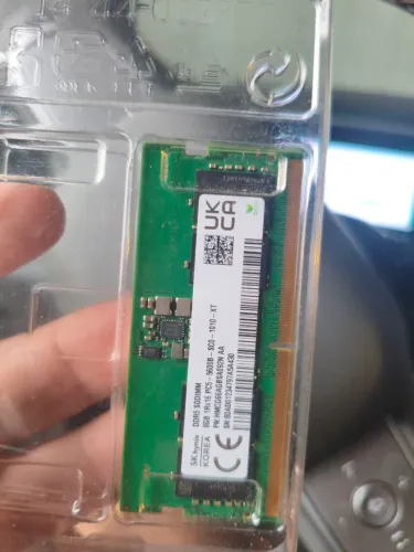 Memória ram ddr5 8gb 5600mhz sk hynix
