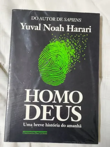 Livro, Homo Deus novo lacrado
