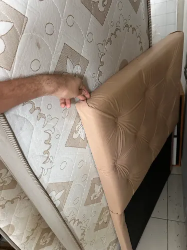 Cama solteiro dupla qualidade boa