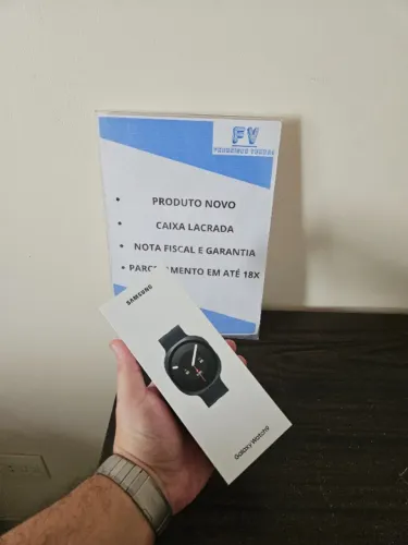 Samsung Watch 9 44 mm Preto - Novo (caixa lacrada)