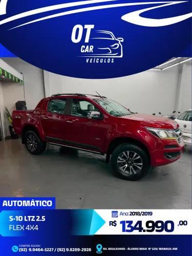 Chevrolet S10 Pick-up LTZ 2.5 Flex 4X4 CD Aut. 2019