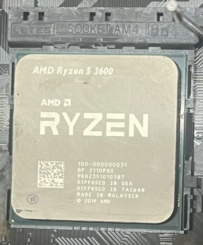 Ryzen 5 3600 usado - Sem cooler