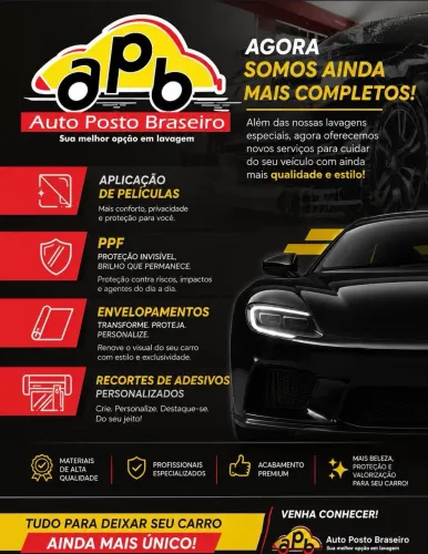 Braseiro films, aplicação de PPF, insufilme, envelopamento 