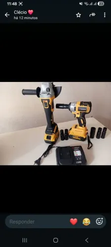 Kit pneumática mais lixadeira