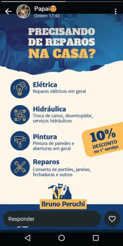 Reparos e reformas * 