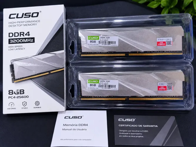 Memória RAM 2x 8 GB