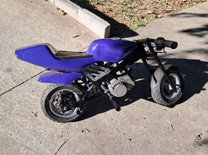 Mine moto a gasolina 