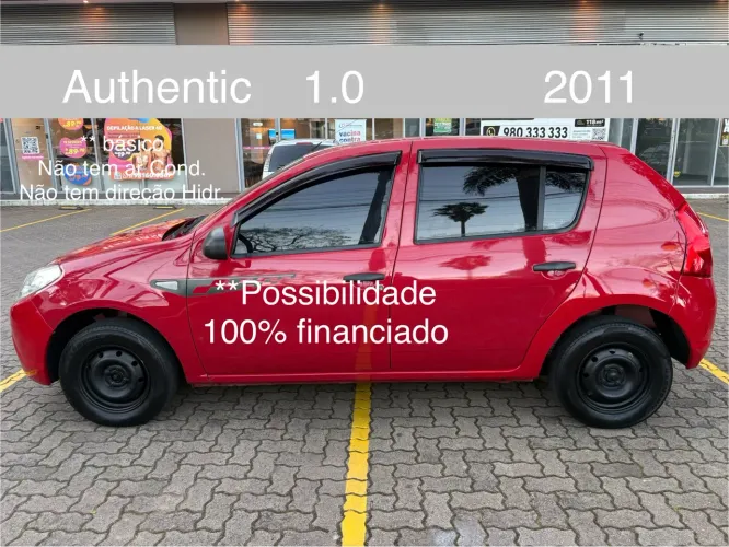 Renault Sandero Authentique Hi-flex 1.0 16V 5P 2011