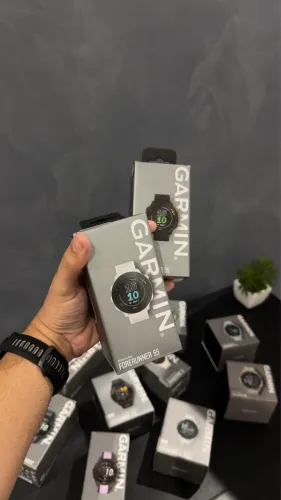 Garmin Forerunner 55 Preto/Branco Lacrados Na Caixa Novos