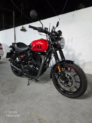 Royal Enfield Hunter 350 Rebel 2024 - Banco Pedrinho, Abaixo da Fipe & Pneus Novos!