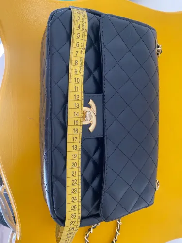 Bolsa preta metalassê 