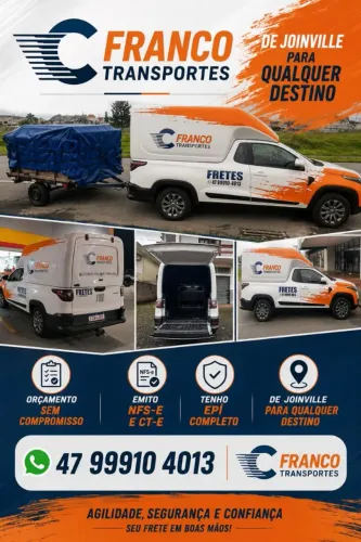 FRETE PEQUENO JOINVILLE SC