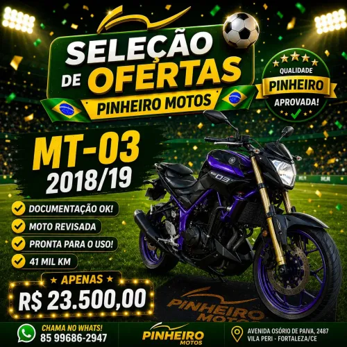 MT 03 ABS 2019