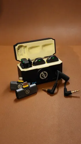 Microfone sem fio Lark M2 Combo Completo