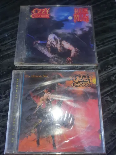 LOTE 9 CD'S DO OZZI OSBOURNE ORIGINAIS E LACRADOS