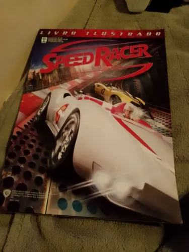 Livro Ilustrado Speed Racer .