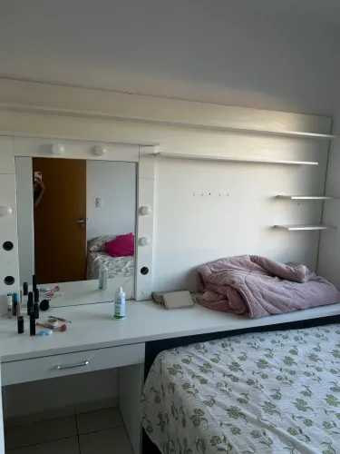 Móvel mdf ( Mesa+ painel+ espelho) 