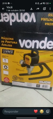 Máquina de pintura nova cm garantia