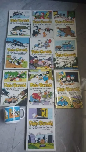 Coleção pato Donald por Carl Barks - acompanha brinde 