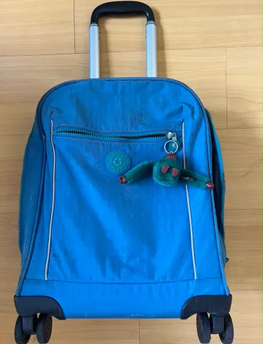 Mochila Escolar Kipling Original com Rodinhas - KI3254-QB7