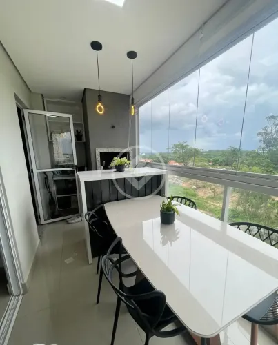 Apartamento no condomínio Santa Monica Residencial com 97M², 3 quarto sedo 1 suíte, banhei