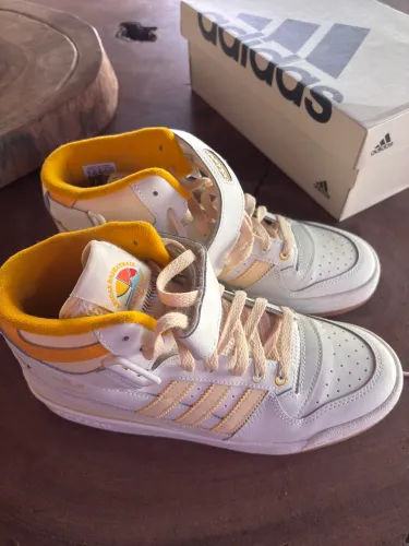Tênis Feminino Forum Mid Amarelo Adidas Originals