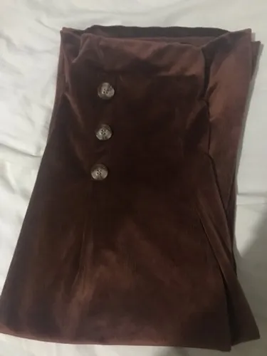 Calça de veludo 