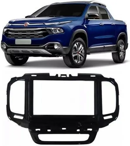 Moldura De Painel Dvd 2din Fiat Toro Todos --EPX478 / EPX479