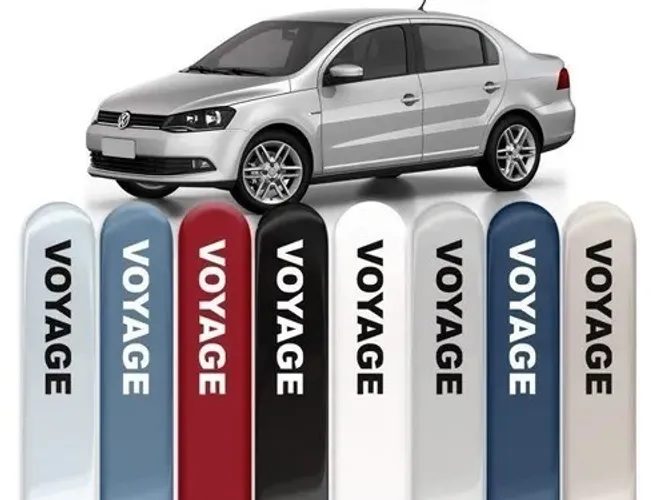 Promoção Friso Lateral Original Voyage 2015 Preto Ninja