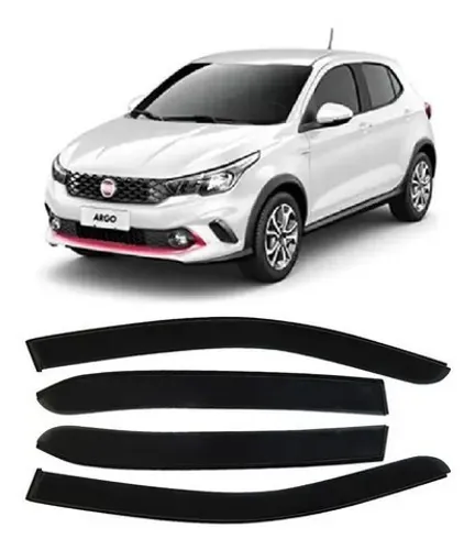 Promoção De Calha Chuva Defletor Fiat Argo 2017 A 2021 4 Portas