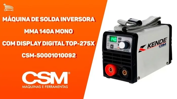 Máquina de Solda Inversora Mma/Tig Top-275X Monofásico