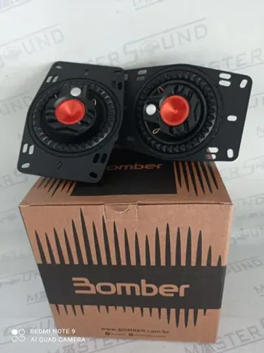 Alto-falante. Bomber. 4", 50 RMS, cada, multi-fixação. Garantia. Novo. Instalado.