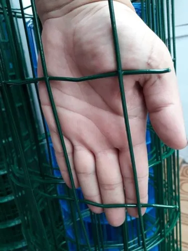 Tela soldada Tellacor Morlan 1 mt altura x 25 metros - verde, azul, branco ou preto