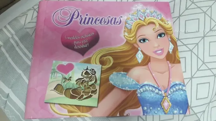Livro infantil Princesa Molde