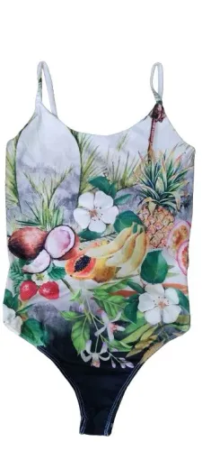 Body Feminino Malha Estampado